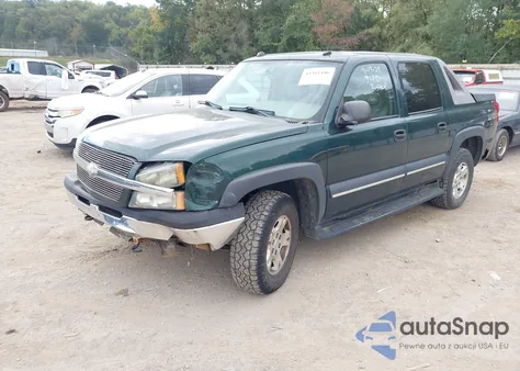 2004 Chevrolet Avalanche 1500 из США, поврежденный, VIN 3GNEK12T94G148461